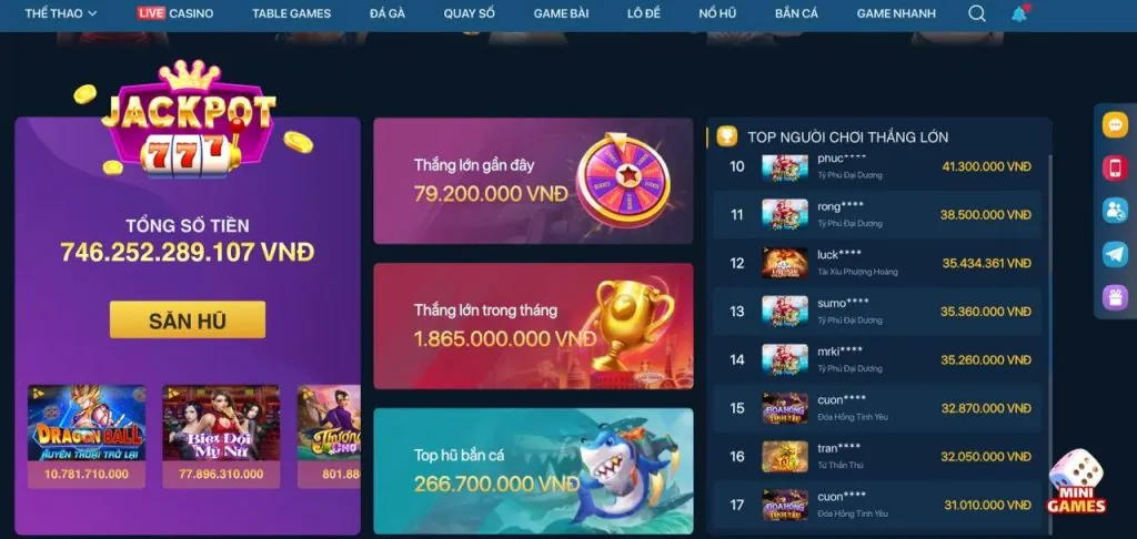 Các game bài dân gian nhanh tại S777 Game Bài